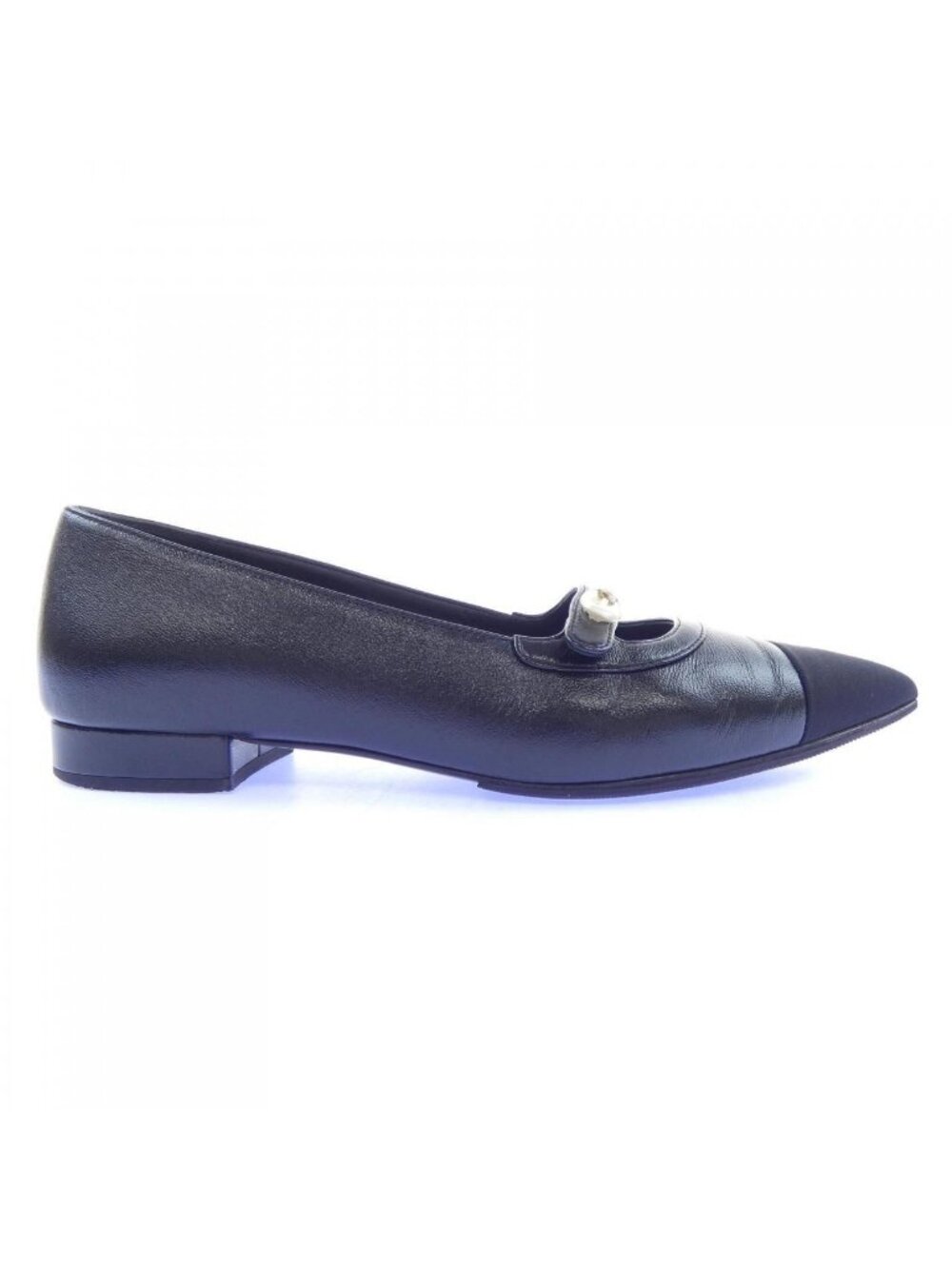 Chanel Flat Shoes Black